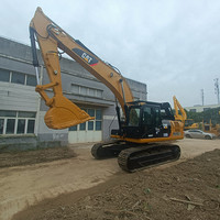 Excavatrice sur chenilles d'occasion Cat 330DL d'origine, pompe hydraulique Kawasaki, moteur 200KW, boîte de vitesses, moteur, engrenages importés du Japon