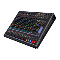 Console de mixage audio professionnelle 16 canaux avec 99 effets numériques DSP, contrôleur DJ / console de mixage audio, système audio