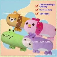 Mainan Anjing Grosir Custom Lucu, Boneka Plush Berbunyi, Mainan Anjing Penenang Bentuk Sayuran, Kue, Lobster, Tulang, Mainan Kunyah Interaktif untuk Anjing