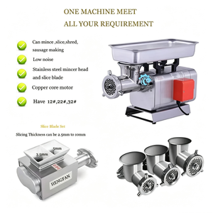 Machine à hacher la <span class=keywords><strong>viande</strong></span> électrique professionnelle, puissante, en acier inoxydable, pour usage domestique et commercial - Product Image 4