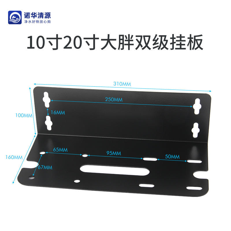 Grands panneaux muraux à double niveau de 10 et 20 pouces (peinture épaissie)