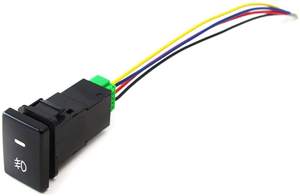 कार सामान-बंद spst पर ड्राइविंग प्रकाश का नेतृत्व किया 12V 6 पिन पुश बटन लैंड क्रूजर कोहरे प्रकाश स्विच - Product Image 6