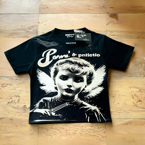 قمصان رجالية جديدة عالية الجودة لصيف 2026، تي شيرت هيب هوب مزين بالألماس مع رسومات مخصصة للرجال - Product Image 6