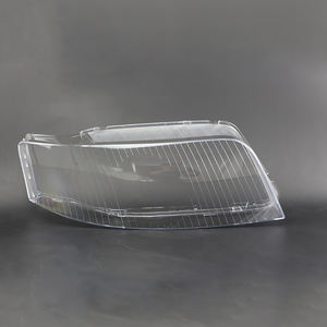 Fari anteriori in vetro copertura fari calotta paralumi trasparenti lampada guscio maschere lente per <span class=keywords><strong>Audi</strong></span> <span class=keywords><strong>A6</strong></span> C5 2003 <span class=keywords><strong>2004</strong></span> 2005 - Product Image 3