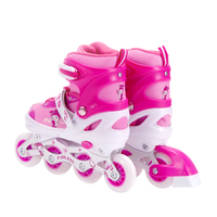 Offre Spéciale en stock populaire clignotant enfants garçons filles enfants chaussures de skate patins à roulettes en ligne