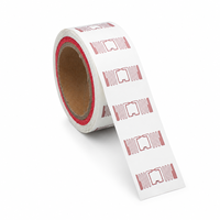 Étiquette RFID UHF en papier enduit PET, autocollante, 860-960 MHz, ISO18000-6C, autocollant passif pour la gestion des stocks