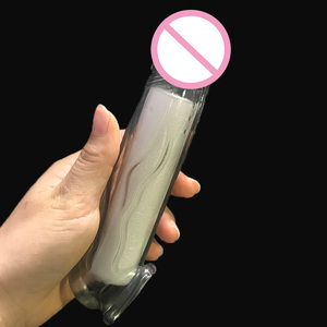 Condón de Cristal Altamente Elástico, Reutilizable, Extensor de Pene, Retrasa la Eyaculación, Agrandador de Pene, Juguetes Sexuales Íntimos para Hombres - Product Image 6
