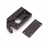 ISO9001 usine OEM haute précision CNC usiné fraisage noir anodisé sur mesure en aluminium boîtier de caméra pièces CNC Services