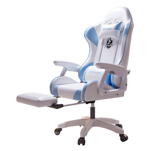 Yipin Hui Gaming Chair Ergonomic Height Adjustable Swivel Reclining Computer Chair For Home Office Bedroom - Product Image 4
