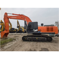 Excavatrice sur chenilles hydraulique Hitachi ZX360H d'occasion, 36 tonnes, capacité de la benne de 1,6 m, moteur Isuzu, pompe, engrenages en bon état