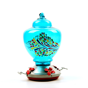 Liar Minum <span class=keywords><strong>Outdoor</strong></span> Burung Hanging Pengumpan untuk Dekorasi Taman Bypass Gantung untuk Taman Kaca Patri Hummingbird Pakan - Product Image 6