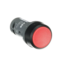 Interruptor de Botón Pulsador de Plástico, Combinación 1NO 1A 125V IP40, Sin Iluminación, Control Industrial, Terminal de Tornillo