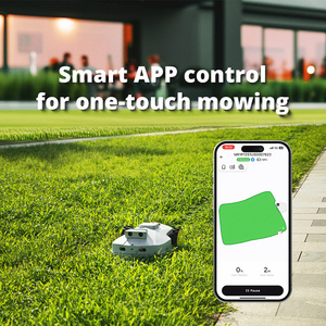 Cortadora <span class=keywords><strong>de</strong></span> Césped <span class=keywords><strong>El</strong></span>éctrica Inalámbrica con Control Remoto, Compacta, a Batería, Robot Cortacésped Autónomo, Superventas - Product Image 2