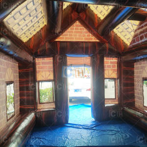 Tente de pub gonflable géante portable personnalisée en usine avec souffleur d'air Locations d'événements de fêtes dans l'arrière-cour - Product Image 6