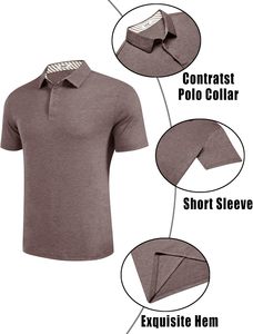 Polos de hombre con logo personalizado, 100% algodón, polos ecológicos, frescos y de corte relajado, polos de hombre en venta a bajo precio. - Product Image 3
