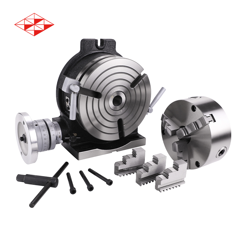 Горизонтальный и вертикальный вращающийся стол для фрезерного станка Tsl вращающийся стол