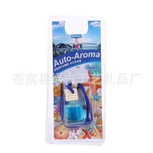 เครื่องประดับขวดแก้ว, อุปกรณ์ตกแต่งภายในรถยนต์, จี้ขวดแก้วคริสตัลสีสำหรับรถยนต์ - Product Image 3