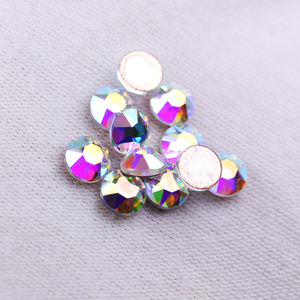 2088/8 + 8 strass en verre non correctif de haute qualité 16 visages coupés 8 grands + 8 petites facettes de fleur de soleil Ss16 Ss20 Flatback strass - Product Image 4