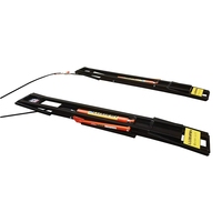 Cric mobile hydraulique à double vérin L750HL personnalisable de 3,2 tonnes, élévateur de voiture rapide et portable, ciseaux de levage robustes pour 12 mois