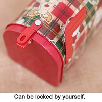 Buzón de hierro forjado de Navidad para niños, caja de dulces con dibujos animados, adornos, hojalata, nuevos productos