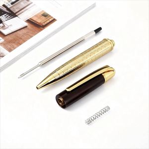 Hot-selling Luxury Metal Ballpoint <b>Pen</b> with logo Business Signature Metal <b>Pen</b> Black Custom <b>Pen</b> for Enterprises to Give Gifts - Product Image 4