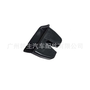Cache-serrure de hayon Tesla Model 3 1769832-10-E en plastique noir, accessoire de poignée de porte - Product Image 1