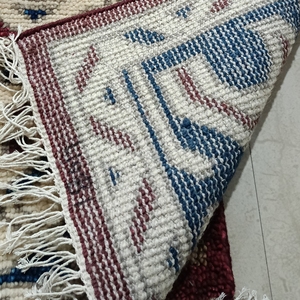 Premium Hand Knotted New Zealand Wool Heriz Inspired Area Rug – 8×10 Ft Traditional Geometric <b>Carpet</b> - Product Image 3