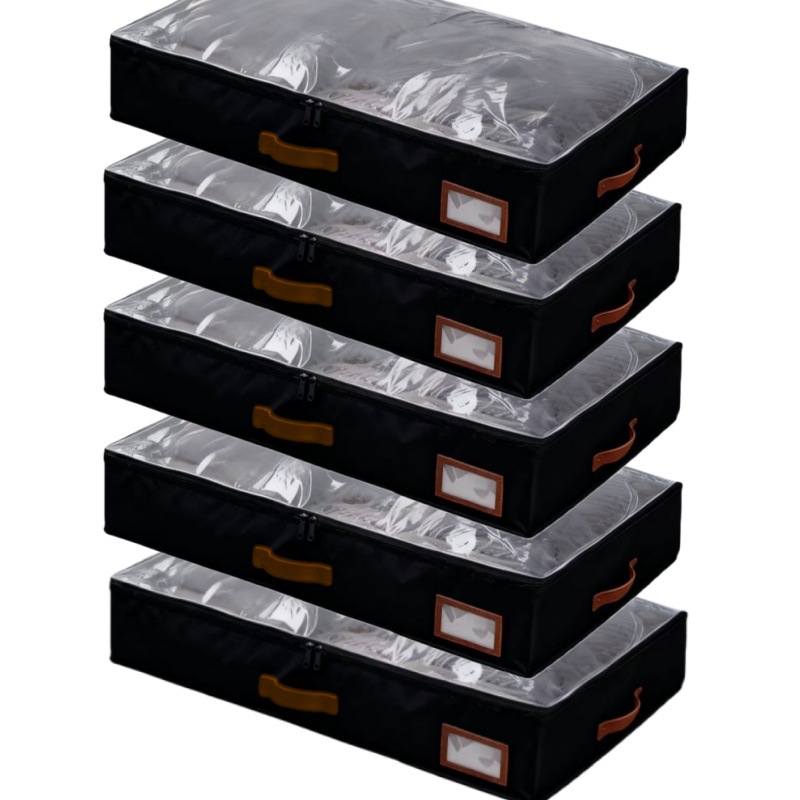 Lot de 5 sommiers de taille moyenne - Noir