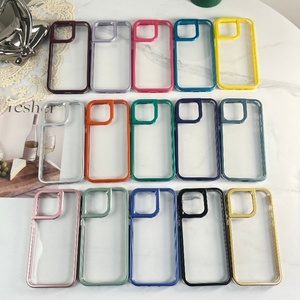 Transparente plano TPU a prueba de caídas MARCO DE PC de doble Color 3 en 1 360 fundas de teléfono para Honor X9C Magic 7 Lite <span class=keywords><strong>Pro</strong></span> X8B 200 <span class=keywords><strong>Pro</strong></span> - Product Image 2