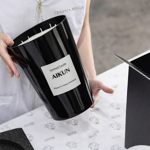 Velas Aromáticas de Marca Privada AIKUN, Velas Perfumadas de Cera de Soja Natural de Larga Duración para el Hogar y Hoteles - Product Image 2