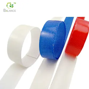 Hook and loop self adhesive strip magic tape baby diaper hook loop cloth adhesive tape