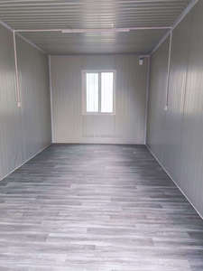 Casas Prefabricadas en Contenedores de 40 pies <span class=keywords><strong>al</strong></span> por Mayor, Casas Prefabricadas Económicas Hechas de Panel Sándwich y Acero, Alojadas en un Contenedor - Product Image 3