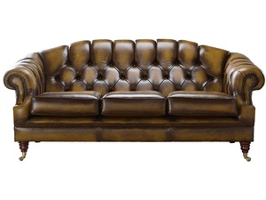 Canapé Chesterfield Commercial en Cuir PU Capitonnée 3 Places pour Hall d'Hôtel, Bar, Salon, Mobilier d'Hôtellerie - Product Image 4