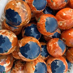 Vente en gros de pierres de quartz de guérison en <span class=keywords><strong>pierre</strong></span> de soleil de haute qualité avec sphère d'<span class=keywords><strong>apatite</strong></span> <span class=keywords><strong>bleue</strong></span>, boule de cristal pour la décoration - Product Image 2