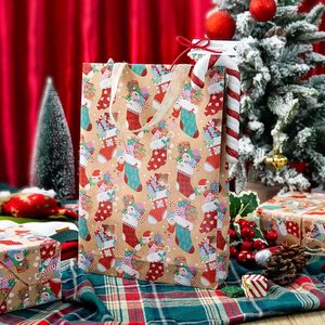 Kratf Christmas <b>Wrapping</b> <b>Paper</b> 17 In X 32.8 Ft Single Side Eco Friendly Gift Craft Holiday Use - Product Image 4