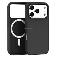 Coques de téléphone en silicone liquide véritable magnétique puissant pour iPhone 15 16 17 18 Pro Max – Vente en gros usine de housses en silicone caoutchouc pour mobiles