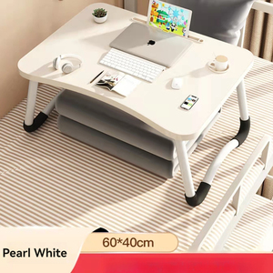 Escritorio portátil de altura ajustable para ordenador portátil bjflamingo, escritorio de ordenador de cama, escritorio portátil - Product Image 3
