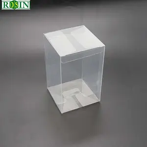कस्टम पालतू पीवीसी एसिड-नि: शुल्क पैकेजिंग मामले 6 इंच प्लास्टिक बॉक्स