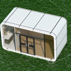 Двухуровневый модульный дом-кабина Apple для офиса, готовый к отгрузке, для глэмпинга на открытом воздухе, для путешествий и отдыха, контейнерный дом - Product Image 5