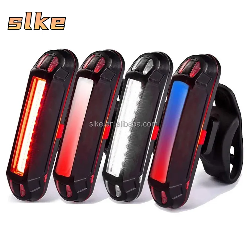 Waterproof Bright mountain bike cycling Seatpost Rear LED light USB charging lights for Bicycle riding