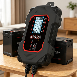 Power Pulse Repair Universal Full Automatic 12V 6A Car Battery Charger Quick Charge for Auto Moto Wet Dry Lead Acid AGM <strong>Gel</strong> - Product Image 1