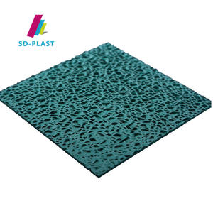 Panel Atap Polikarbonat Berembos Berlian Transparan Murah Promosi Tebal 1.8mm-3mm 1200*2400mm Gaya Desain Modern - Product Image 4