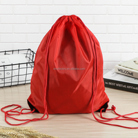 Sac à dos en Nylon et Polyester avec cordon de serrage, vente en gros, 30cm