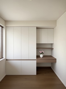 Nhà sản xuất chuyên nghiệp hiện đại tối giản tủ quần áo bằng gỗ xách tay công suất lớn thực tế cho phòng ngủ và khách sạn - Product Image 3