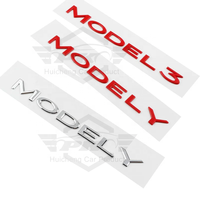 Autocollant 3D en métal pour modification, logo, emblème de coffre arrière pour Tesla MODEL 3 Y, accessoires automobiles
