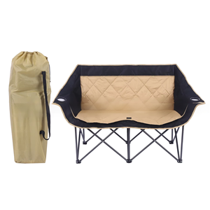 <b>Portable</b> Camping <b>Beach</b> Lounger Double Multi-Functional Folding <b>Chair</b> with Unpacked Design for Outdoor Leisure - Product Image 3