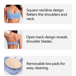 Sujetador deportivo elástico para mujer, sujetador deportivo sin costuras, sujetador deportivo sexy, sujetador deportivo inalámbrico, sujetador deportivo <span class=keywords><strong>de</strong></span> alto impacto para mujer - Product Image 5