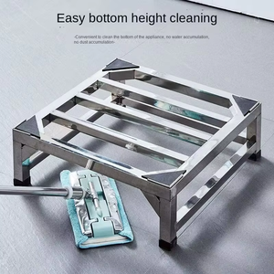 Soporte Elevador Ajustable para Lavadora y Secadora Sunsbuild, Resistente, Solución de Almacenamiento de Acero que Ahorra Espacio - Product Image 2