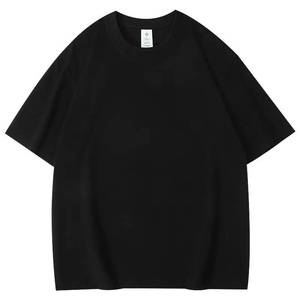 เสื้อยืดคอตตอน 100% หนัก 260 กรัม แบบสั่งทำพิเศษ OEM ODM ทรงโอเวอร์ไซส์ คอกลม แขนสั้น ไม่มีลาย พร้อมสกรีนโลโก้ - Product Image 5