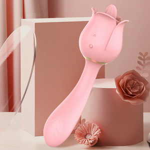 Nouveau stimulateur de <span class=keywords><strong>clitoris</strong></span> en forme de rose rouge et rose, jouets sexuels, suceur de <span class=keywords><strong>clitoris</strong></span>, lécheur de vagin, suceur de poitrine, vibrateur clitoridien - Product Image 2